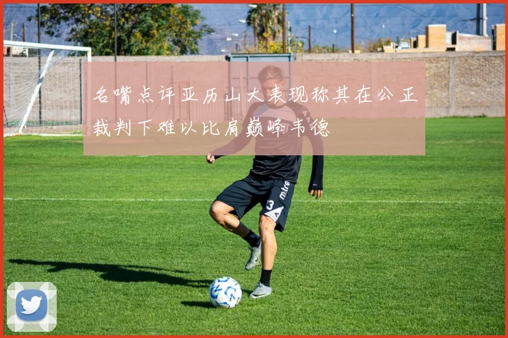 名嘴点评亚历山大表现称其在公正裁判下难以比肩巅峰韦德